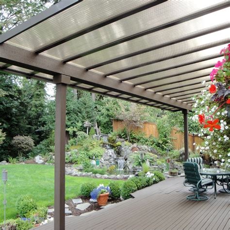 How To Build A Patio Roof With Polycarbonate Sheets Design Talk