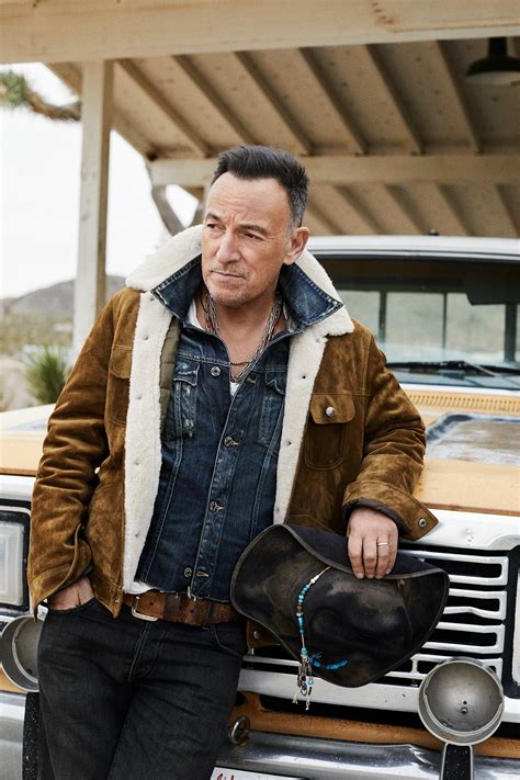 It's the stage thing, that rush moment that you live for. Bruce Springsteen Can't Stop Wearing Two Jackets | GQ