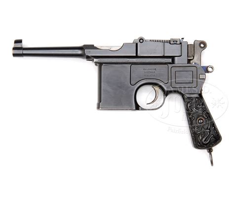 Mauser C96 Pre War Bolo With Long Extractor And Grooved Rear Sight
