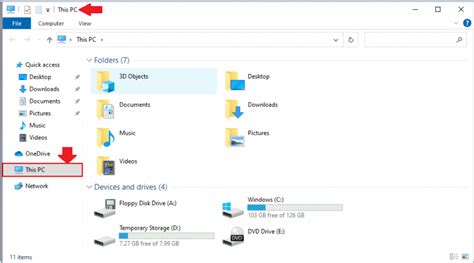 How To Set File Explorer To Open This Pc Instead Of Quick Access In