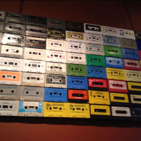 Cassette Tape Art Tape Art Cassette Tape Art Diy Tape