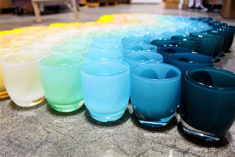 How Cool Are These Beach Colors Curated By Our Glassybaby Roadshows