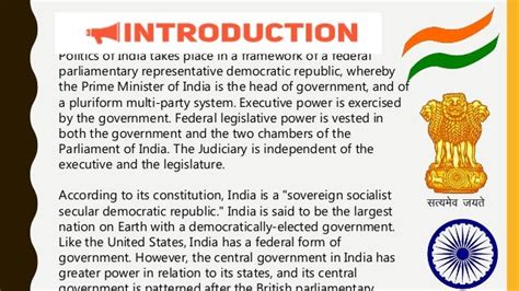 How The Political System Works In India