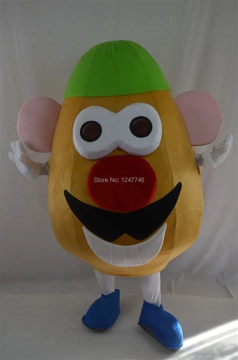 Wholesale Hot Mr Potato Mascot Costume Adult Advertising Mascot Costume Ems Free Shipping