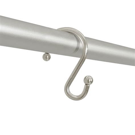Find the perfect furniture & decor for your bedroom or bathroom at hayneedle, where you can buy online while you explore our room designs and curated looks for tips, ideas & inspiration to help you. MAINSTAYS "s" Hook Shower Curtain Hook Or Ring, Brushed ...