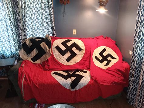 my ww2 german flags militariacollecting