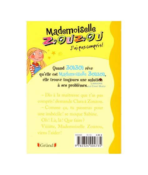 J Ai Pas Compris En Anglais - Mademoiselle Zouzou T5 : J'ai pas compris ! (Agnès Aziza) - Livre Gründ