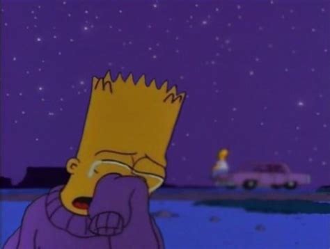 1080x1080 Sad Heart Bart Bart Simpson Aesthetic Sad Wallpapers On