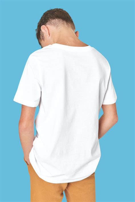 Buy White T Shirt Mockup Back In Stock