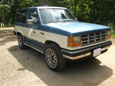 1990 Ford Bronco Ii Xlt Plus Sport Utility 2 Door 29l For Sale Photos