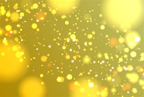 Colorful Realistic Glitter Shines With Bokeh Vector Illustration