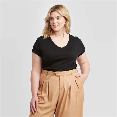 Ava And Viv Plus Size Short Sleeve T Shirt