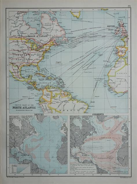 Maps Of The Atlantic And Polar Regions