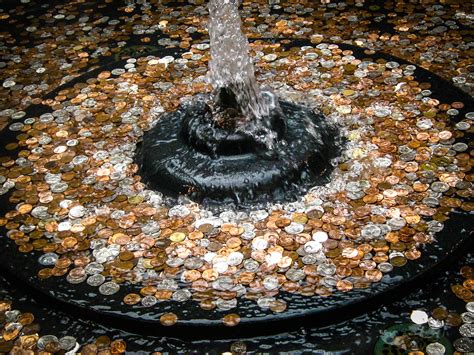 There must be an input of funds when you started your investment. Why Do We Throw Coins into Fountains? | Buy Gold & Silver ...