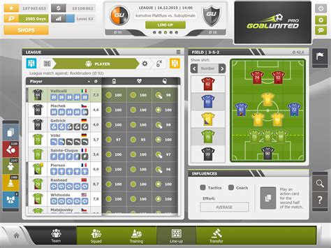 Goalunited Pro Soccer Manager Apk For Android Download
