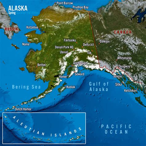 Albums 103 Wallpaper Map Of Alaska And Canada And Usa Updated