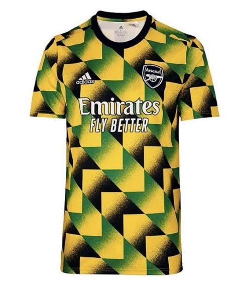 Arsenal 2022 23 Adidas Pre Match Shirt The Kitman
