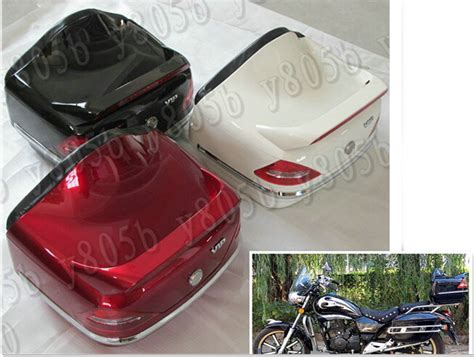 Motorcycle Trunk Luggage Case Tail Box Rack Backrest For Honda Shadow