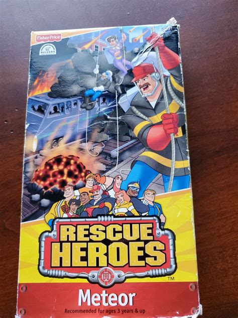 Rescue Heroes Meteor Vhs Very Good Fisher Price 75380730915 Ebay