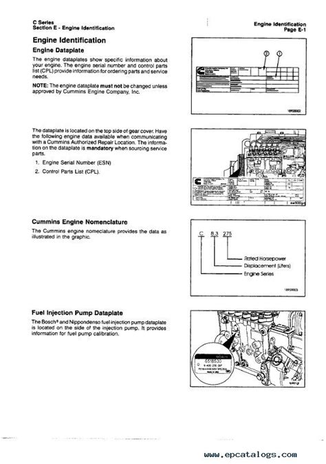 Download Cummins C Series Engines Workshop Manual Pdf