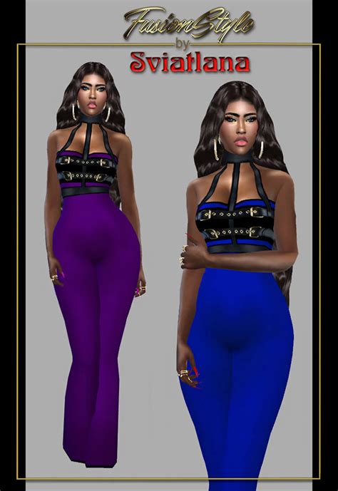 Sims 4 Silk Suit For Party Fusionstyle By Sviatlana The Sims Book