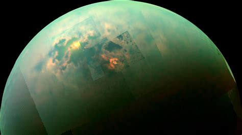 Cassini Explores A Methane Sea On Titan