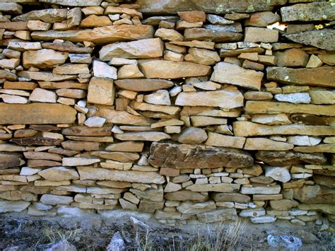 Dry Stacked Stone Wall Michael Roedel Flickr