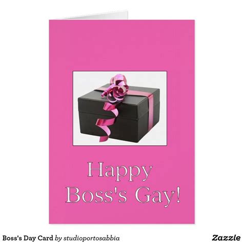 Bosss Day Card Bosses Day Cards Personalized Note