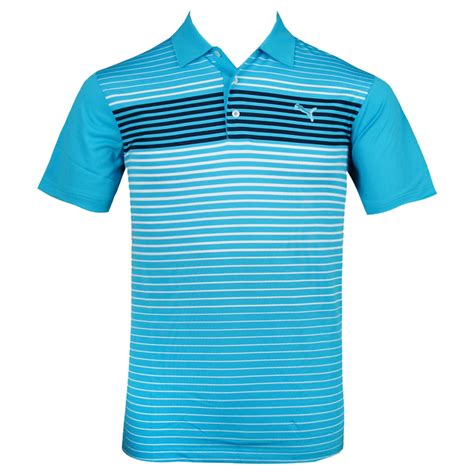Puma Kids Golf Tech Polo Shirt New Short Sleeve Top Casual Childs