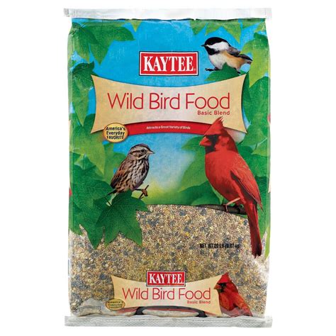 Kaytee Wild Bird Food 20 Lb Wild Bird Food Wild Birds Bird Food