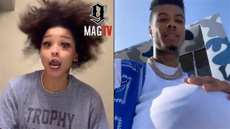 Video Rapper Blueface Knocks Out Chrisean Rocks Father Media Take Out