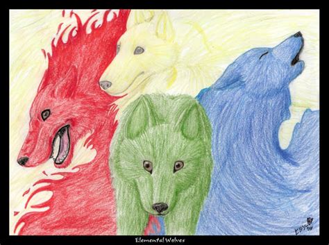 Elemental Wolves By Toru Inu On Deviantart