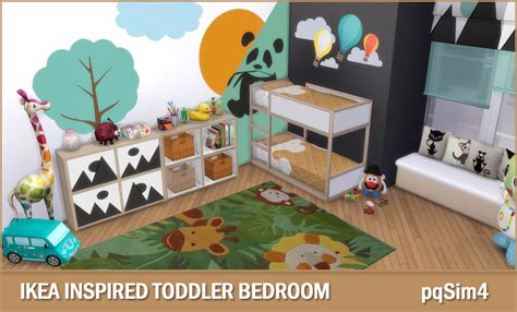 Sims 4 Ccs The Best Ikea Inspired Toddler Bedroom By