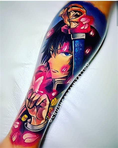 67 Me Gusta 0 Comentarios Animetattoo 🇺🇸🇧🇷🇻🇪🇵🇪🇯🇵🏯 Animetatto En Instagram Tomioka Giyu 😍