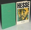 Knulp, Three Tales from the Life of Knulp by Hesse, Hermann: First ...