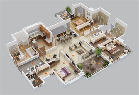 Ultimate 3 bedroom small house plans pack. 3 Bedroom Apartment/House Plans