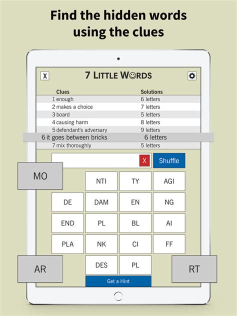 7 Little Words Fun Daily Word Puzzles On The App Store