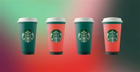 Food And Beverage New Starbucks Color Changing Christmas Hot Cups 2020