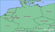 Where is Solingen, Germany? / Solingen, North Rhine-Westphalia Map ...