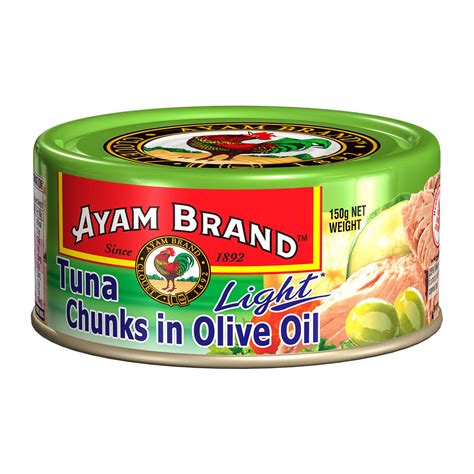 2msia.com facebook resepi tuna mayo pedas bahan 1. Ayam Brand Tuna Chunks Olive Oil 150g - Green Mart SG