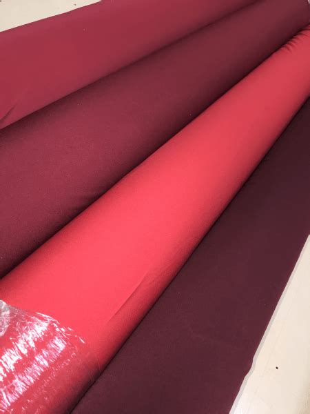 25 50 Metres Soft Touch 4 Way Stretch Lycra Fabric Wholesale Roll Red