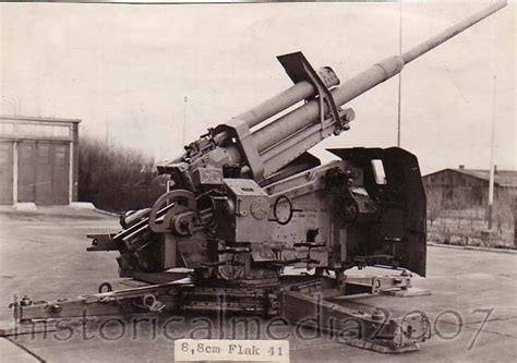 88 Cm Flak 41 Anti Aircraft Gun Germany Deu