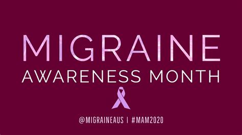 Welcome To Migraine Awareness Month Youtube