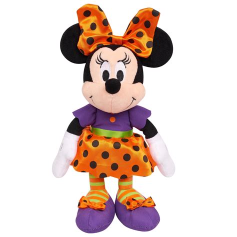 Disney Halloween Bean Plush Mickey Mouse And Minnie Mouse 2 Piece Set