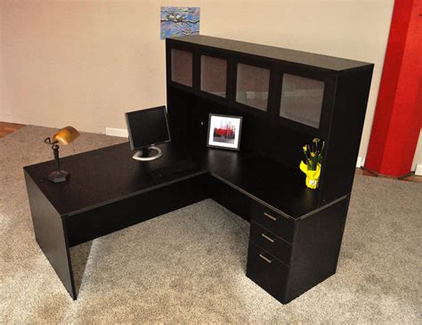 L shaped computer desks are backed by a lifetime guarantee! Affordable Office Rectangular L-desk #7 Baystate Office ...