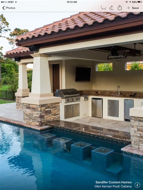 This Is Perfect Pooloutdoor Kitchen Area For Me Backyard Patio