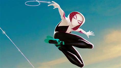 Download Gwen Stacy Spider Woman Movie Spider Man Into The Spider Verse Spider Man Into The