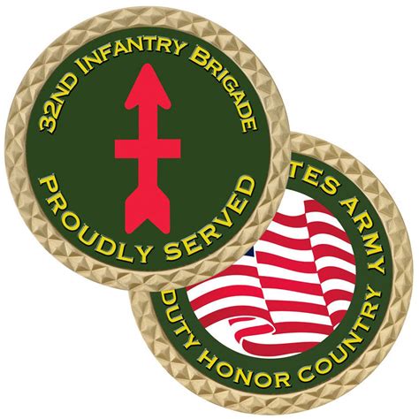 32nd Infantry Brigade Challenge Coin