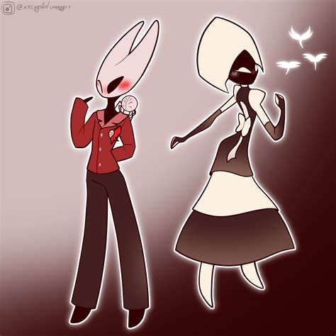 Hornet In A Suit And Lace In A Dress Rhollowknight