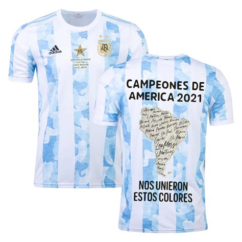 Argentina Home Authentic Soccer Jersey 2021 Gogoalshop